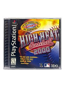 HIGH HEAT BASEBALL 2000 - USADO - PS1