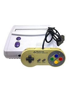 CONSOLE SUPER NINTENDO BABY (PINTURA RESTAURADO) – USADO