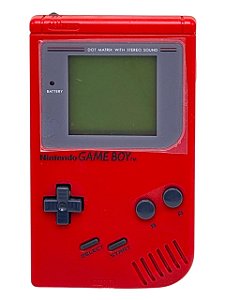 CONSOLE - GAME BOY CLÁSSICO VERMELHO - USADO
