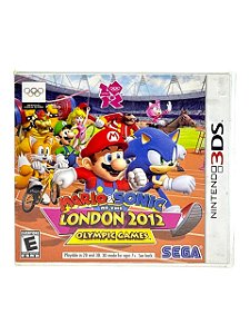 MARIO & SONIC AT THE LONDON 2012 OLYMPIC GAMES - USADO - NINTENDO 3DS