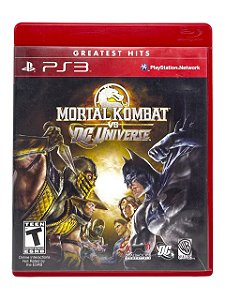 GREATEST HITS - MORTAL KOMBAT VS DC UNIVERSE - USADO - PS3