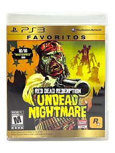 FAVORITOS - RED DEAD REDEMPTION: UNDEAD NIGHTMARE - USADO - PS3