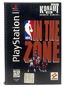 NBA IN THE ZONE - LONGBOX - USADO - PS1