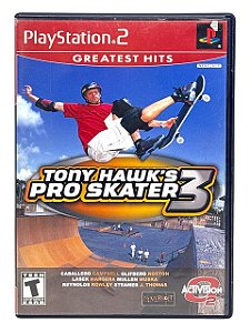 GREATEST HITS: TONY HAWK´S PRO SKATER 3 - USADO - PS2