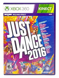 JUST DANCE 2016 - C/ DETALHES - USADO - XBOX 360