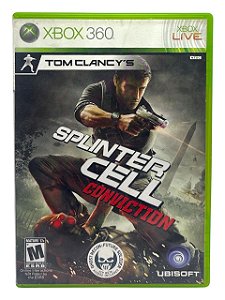 TOM CLANCY´S - SPLINTER CELL CONVICTION - S/ MANUAL - USADO - XBOX 360