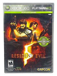 PLATINUM HITS: RESIDENT EVIL 5 - USADO - XBOX 360