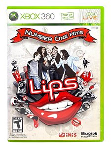 LIPS: NUMBER ONE HITS - USADO - XBOX 360