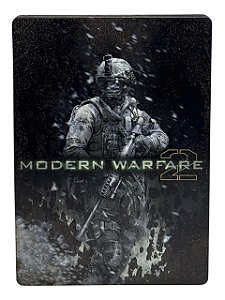 STEELBOOK CALL OF DUTY MODERN WARFARE 2 - S/ DISCO - USADO - XBOX 360