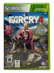 FARCRY 4 - CAPA AMERICANA - USADO - XBOX 360