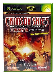 CRIMSON SKIES: HIGH ROAD TO REVENGE - JP - NOVO - XBOX CLASSICO