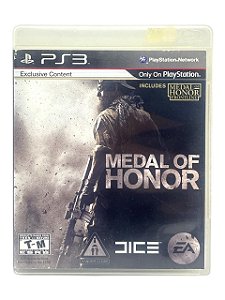 MEDAL OF HONOR - USADO - PS3