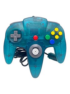 CONTROLE NINTENDO 64 ICE BLUE (ANIS) - USADO