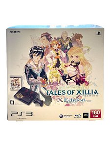 CONSOLE PLAYSTATION 3 SLIM EDIÇÃO: TALES OF XILLIA X (160GB) - USADO