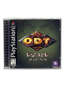 O.D.T.: ESCAPE... OR DIE TRYING - USADO - PS1