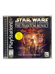 STAR WARS: EPISODE I - THE PHANTOM MENACE - USADO - PS1