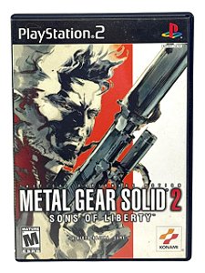 METAL GEAR SOLID 2: SONS OF LIBERTY - USADO - PS2