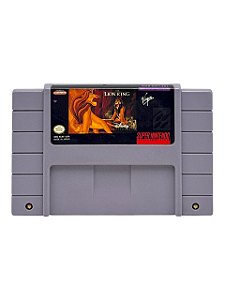 THE LION KING - USADO - SUPER NINTENDO