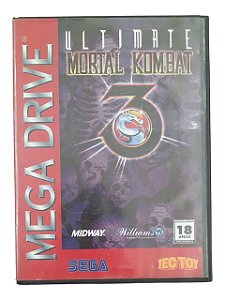 ULTIMATE MORTAL KOMBAT 3 - USADO - MEGA DRIVE