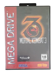 MORTAL KOMBAT 3 - USADO - MEGA DRIVE