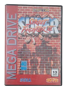SUPER STREET FIGHTER II - C/ DETALHES - USADO - MEGA DRIVE