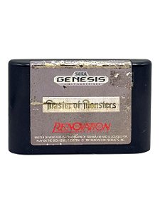 MASTER OF MONSTERS - USADO - SEGA GENESIS