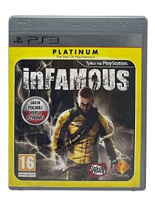 PLATINUM: INFAMOUS - EURO - USADO - PS3