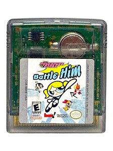 THE POWERPUFF GIRLS: BATTLE HIM - USADO - GAME BOY