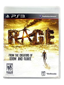 RAGE - C/ DETALHES - USADO - PS3