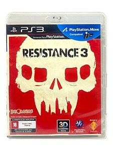 RESISTANCE 3 - MANUAL E CAPA EM PT/ BR - USADO - PS3