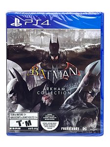 BATMAN: ARKHAM COLLECTION - NOVO - PS4