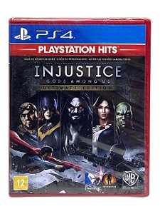 PLAYSTATION HITS: INJUSTICE GOD AMONG US: ULTIMATE EDITION - NOVO - PS4