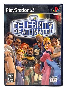 MTV CELEBRITY DEATHMATCH - C/ DETALHES - USADO - PS2