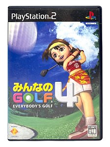 MINNA NO GOLF 4 - EVERYBODY'S GOLF - JAPAN REGION - USADO - PS2