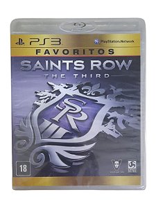 FAVORITOS - SAINTS ROW IV - NOVO - PS3