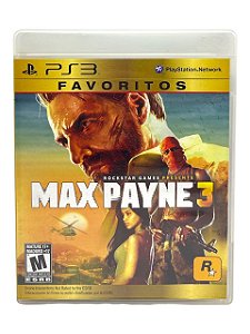 FAVORITOS - MAX PAYNE 3 - USADO - PS3
