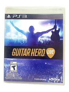 GUITAR HERO LIVE - C/ DETALHES - GUITARRA NECESSÁRIA - USADO - PS3
