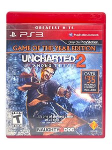 GREATEST HITS - UNCHARTED 2 AMONG THIEVES - USADO - PS3