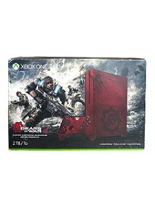 CONSOLE XBOX ONE EDIÇÃO ESPECIAL: GEARS OF WAR 4 - USADO