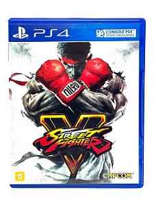 STREET FIGHTER V - USADO - PS4