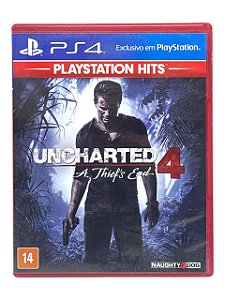 PLAYSTATION HITS: UNCHARTED 4 - USADO - PS4