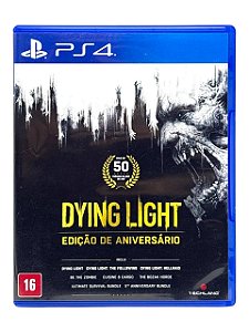 DYING LIGHT - EDIÇÃO DE ANIVERSÁRIO - USADO - PS4