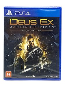 DEUS EX: MANKIND DIVIDED - NOVO - PS4