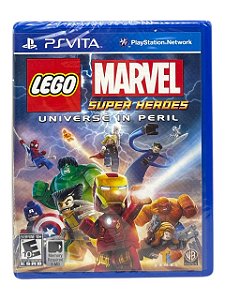 MARVEL SUPER HEROES - LACRE PARCIALMENTE ROMPIDO - NOVO - PSVITA