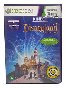 KINECT - DISNEYLAND ADVENTURES - C/ DETALHES - USADO - XBOX 360