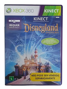 KINECT - DISNEYLAND ADVENTURES - USADO - XBOX 360