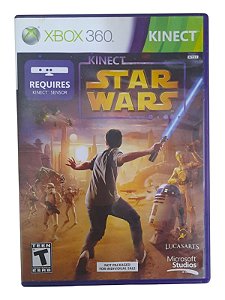 KINECT STAR WARS - C/ DETALHE - USADO - XBOX 360