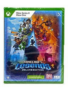 MINECRAFT LEGENDS DELUXE EDITION - NOVO - XBOX ONE/ SERIES X
