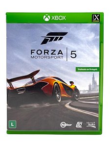 FORZA MOTORSPORT 5 - TOTALMENTE EM PORTUGUÊS - USADO - XBOX ONE