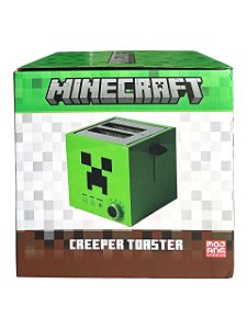 MINECRAFT: CREEPER TOASTER (TORRADEIRA) - NOVO